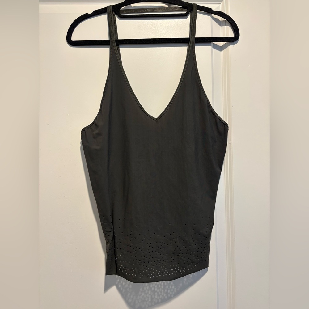 Lululemon dark green Women's top. Size 4.